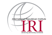 Logo Internationl Republican Institute advancing